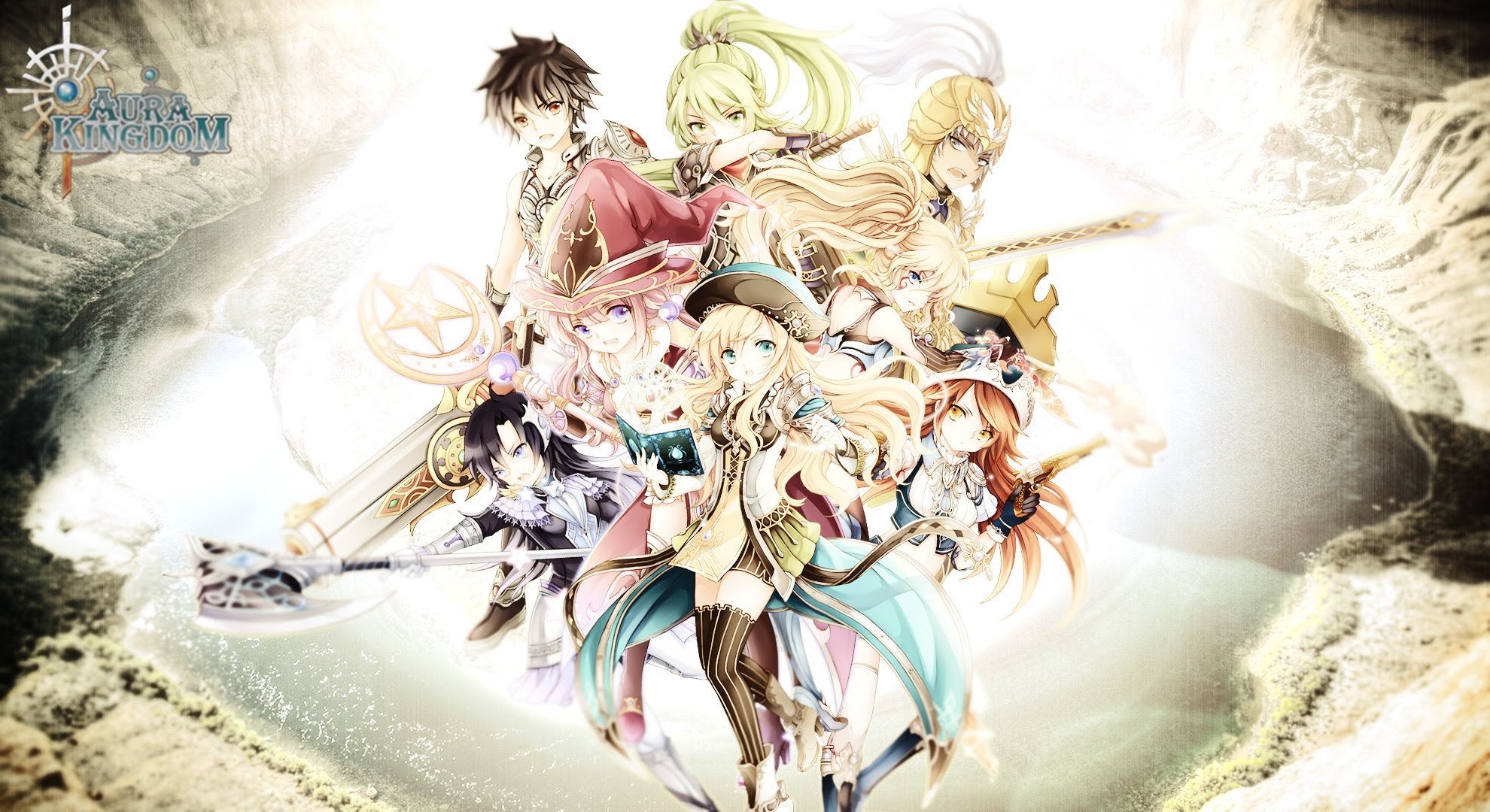 aura, Kingdom, Anime, Mmo, Rpg, Online, Fantasy, Adventure, 1aking Wallpaper