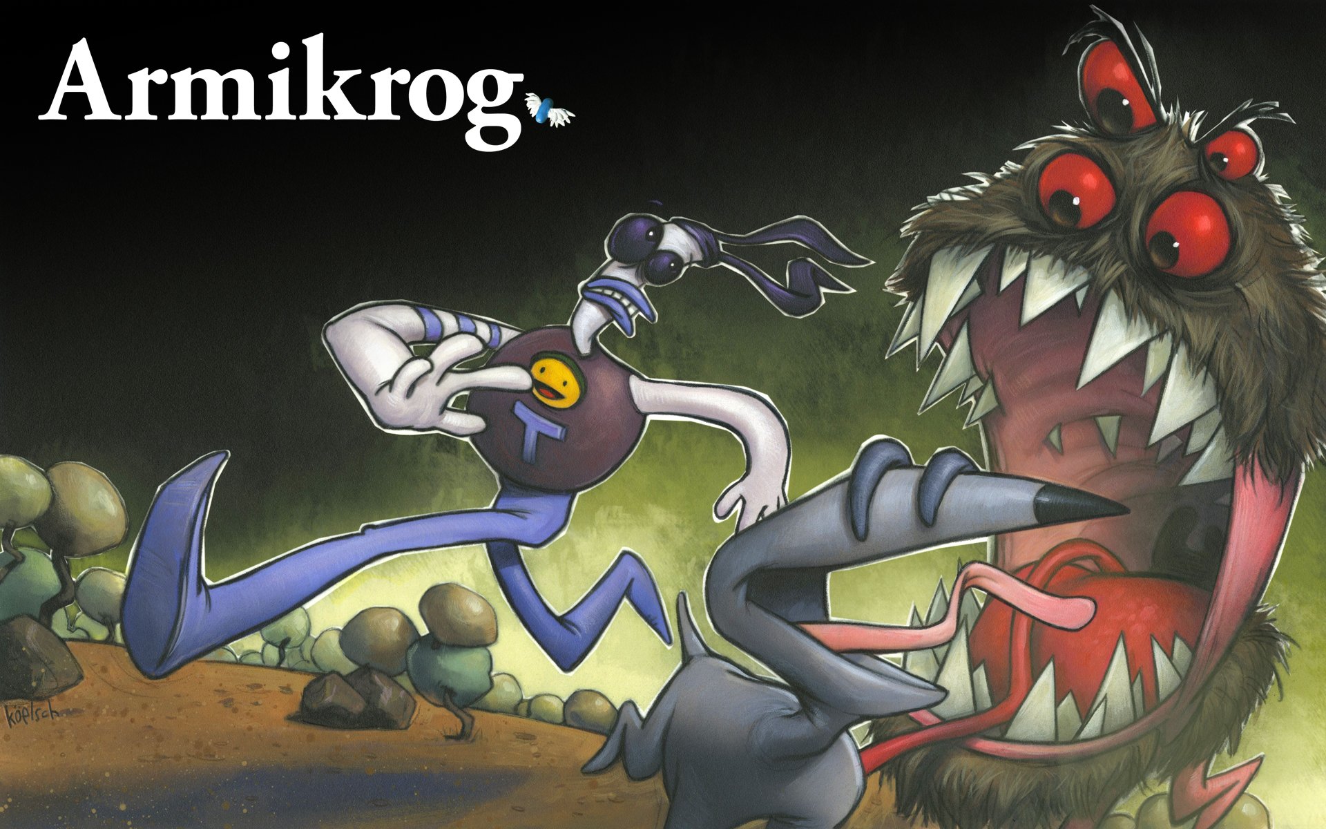 armikrog, Stop, Motion, Clay, Animation, Adventure, Point, Click, Sci fi Wallpaper