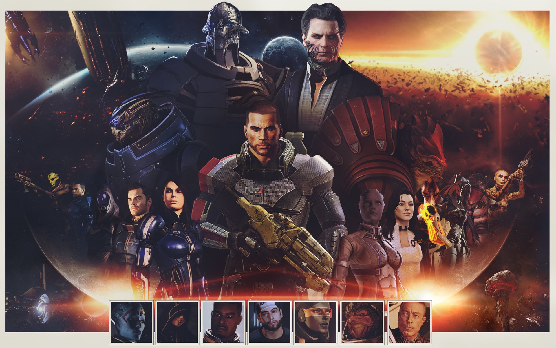 mass, Effect, Warrior, Shepard, Alien, Games, Poster, Sci fi Wallpaper