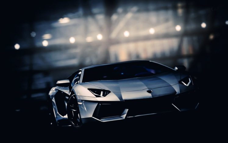 lamborghini, Aventador, Cars, Supercars, Speed, Motors, Gray, Fast HD Wallpaper Desktop Background