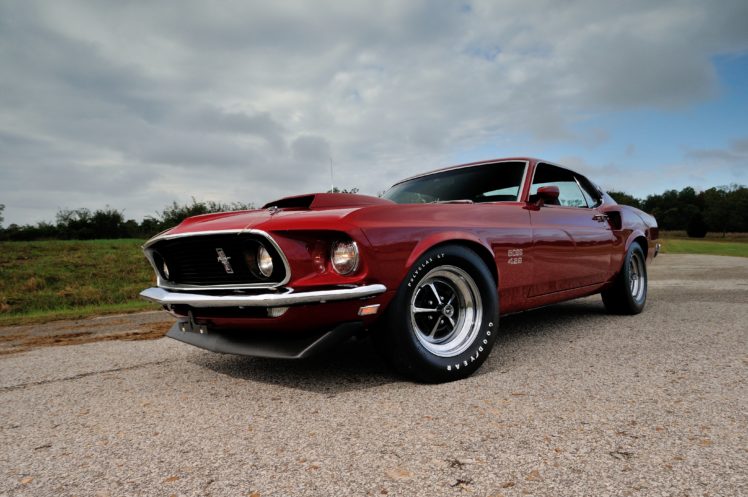 1969, Ford, Mustang, Boss, 429, Fastback, Muscle, Classic, Usa ...