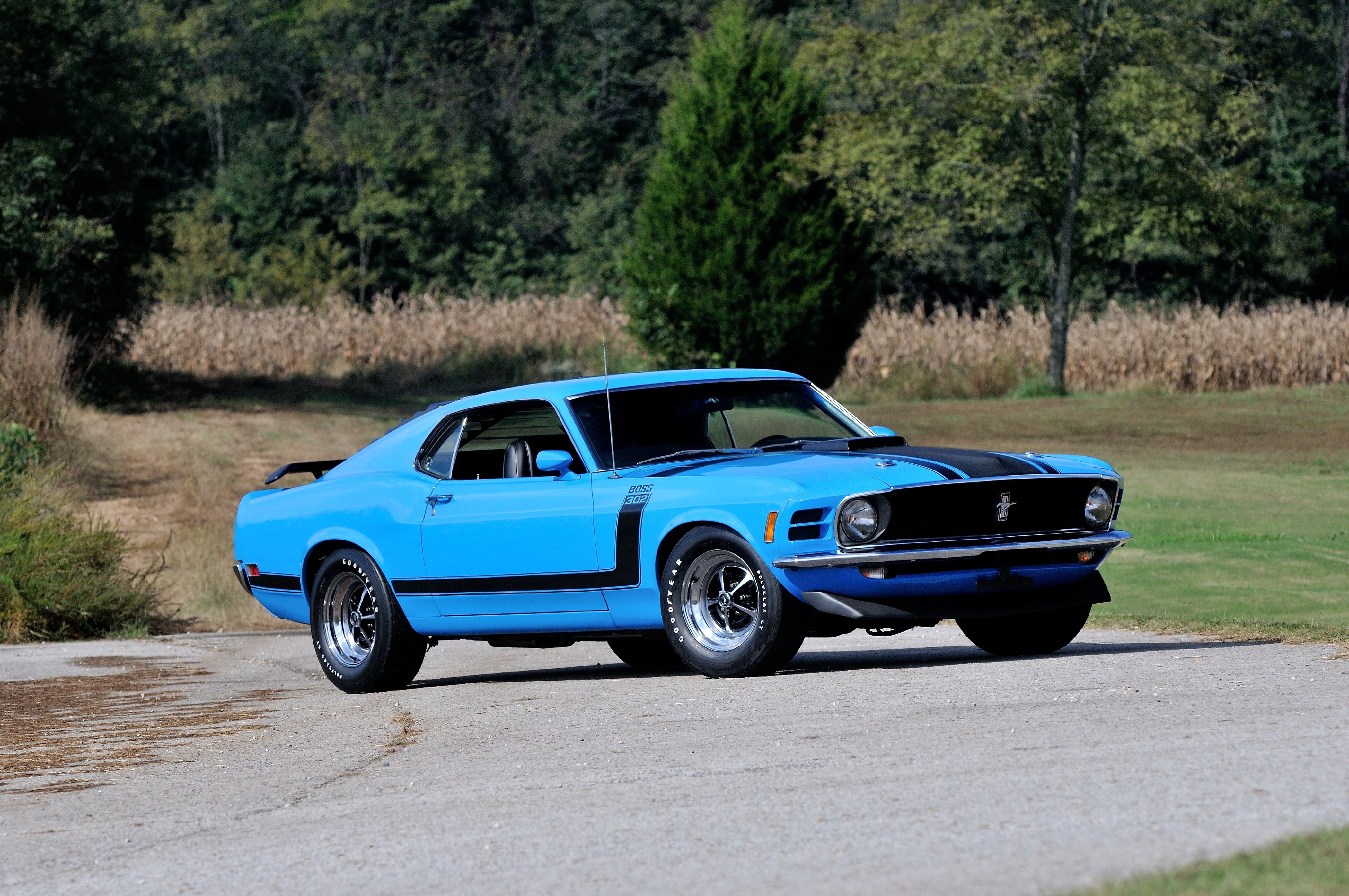 1970, Ford, Mustang, Boss, 3, 02fastback, Muscle, Classic, Usa, 4200x2790 05 Wallpaper