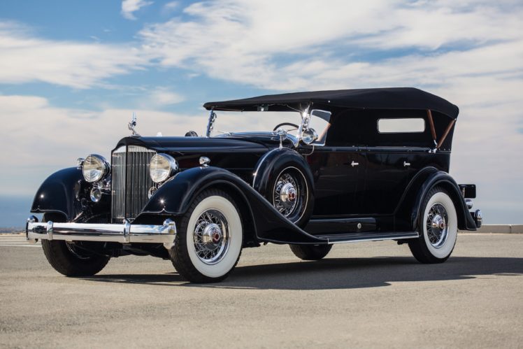 1934, Packard, Twelve7, Passenger, Touring, Classic, Old, Vintage, Original, Usa, 3600×2400 05 HD Wallpaper Desktop Background