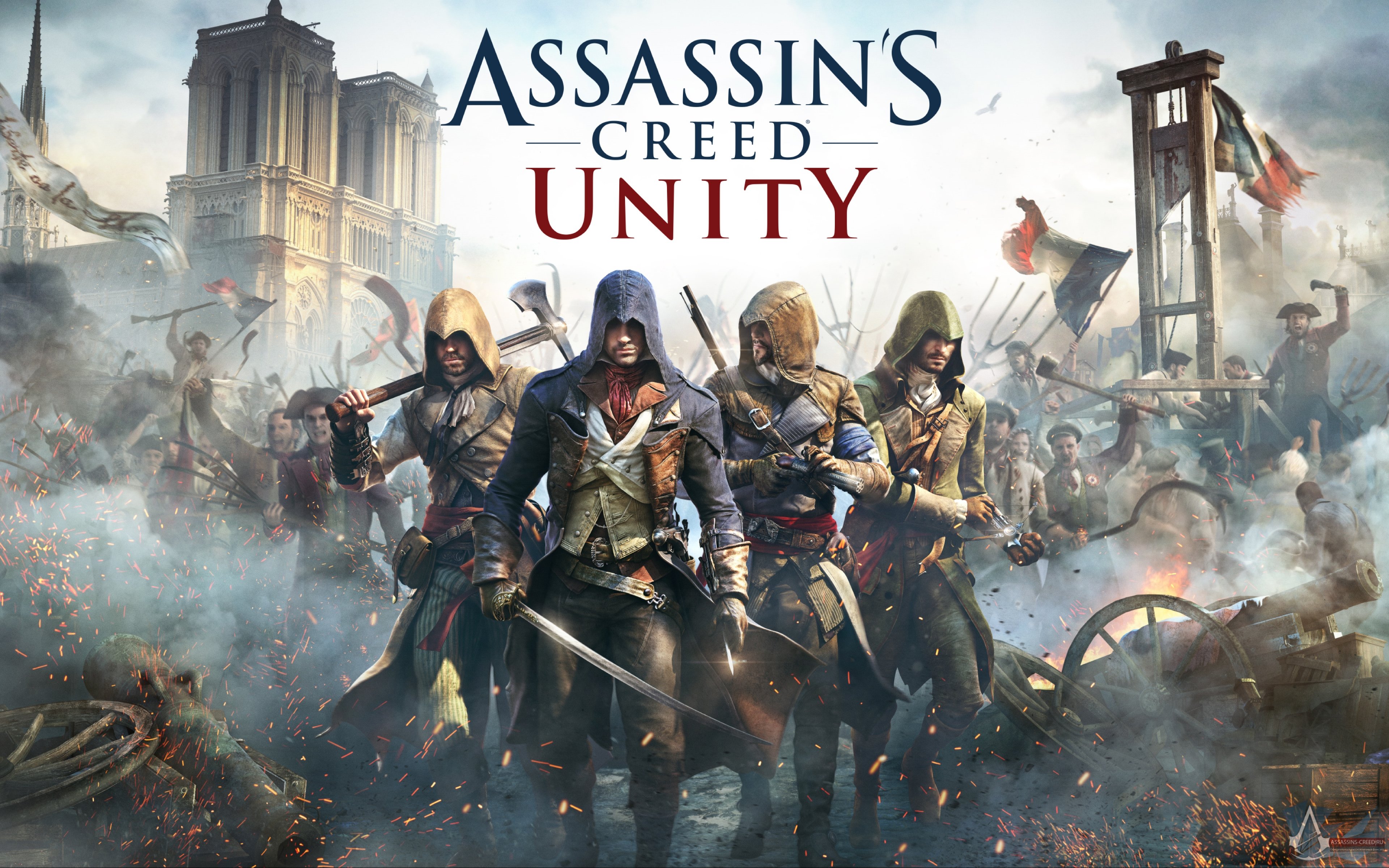 assassins, Creed, Unity, Fantasy, Action, Adventure, Fighting, Warrior Wallpaper