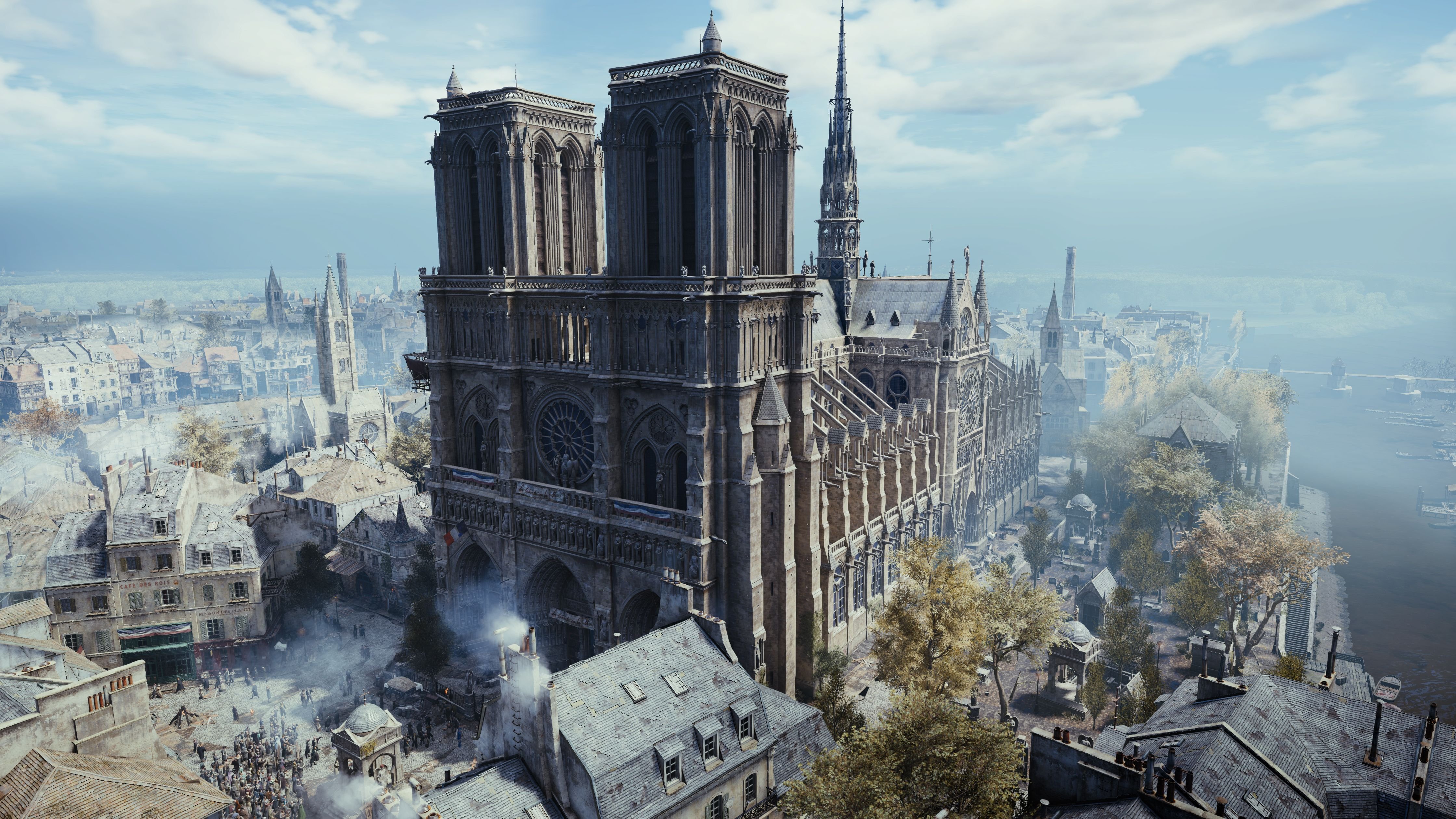 assassins, Creed, Unity, Fantasy, Action, Adventure, Fighting, Warrior Wallpaper