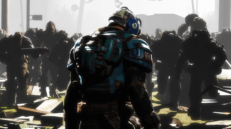 gears, Of, War, Warriors, Armor, Games, Sci fi HD Wallpaper Desktop Background