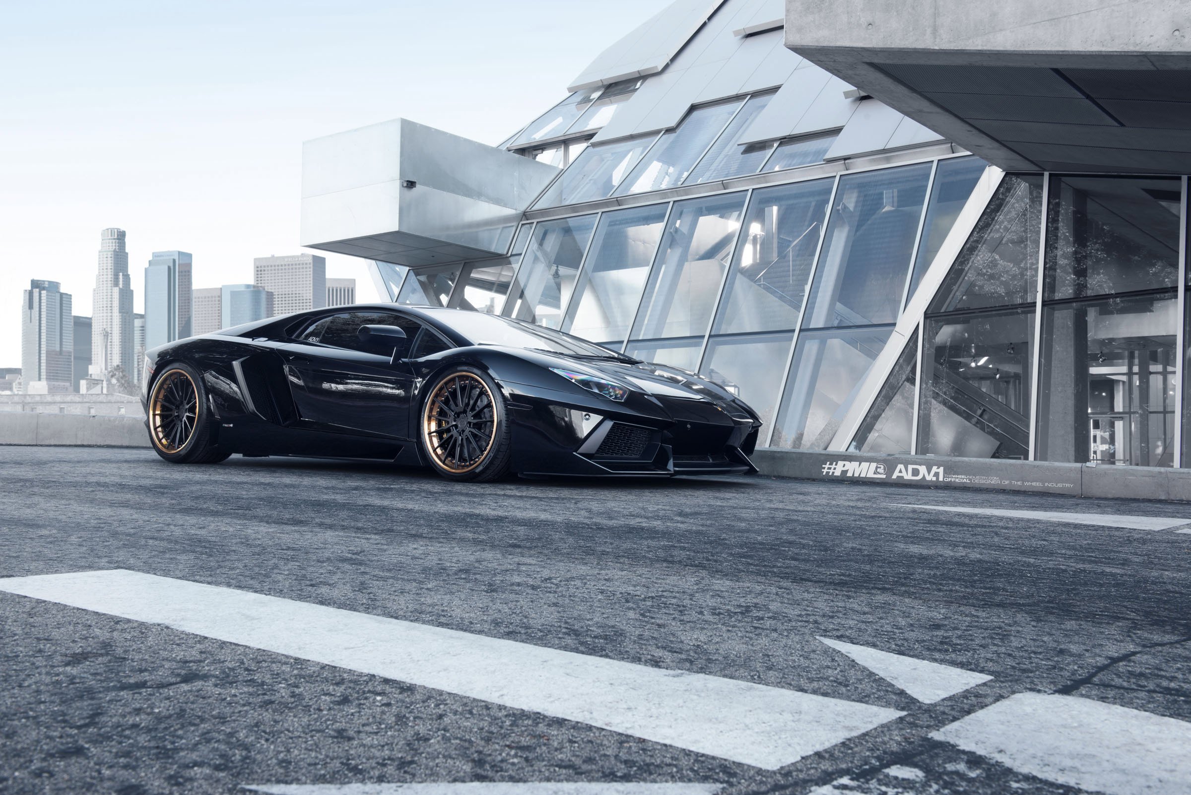 adv, 1, Wheels, Lamborghini, Aventador, Lp700, Cars, Supercars, Tuning, Black Wallpaper