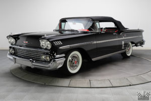 1958, Chevrolet, Impala, Convertible, 348, Tri power, Classic, Cars