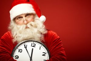 watch, Santa, Claus, Christmas, Clock, Humor