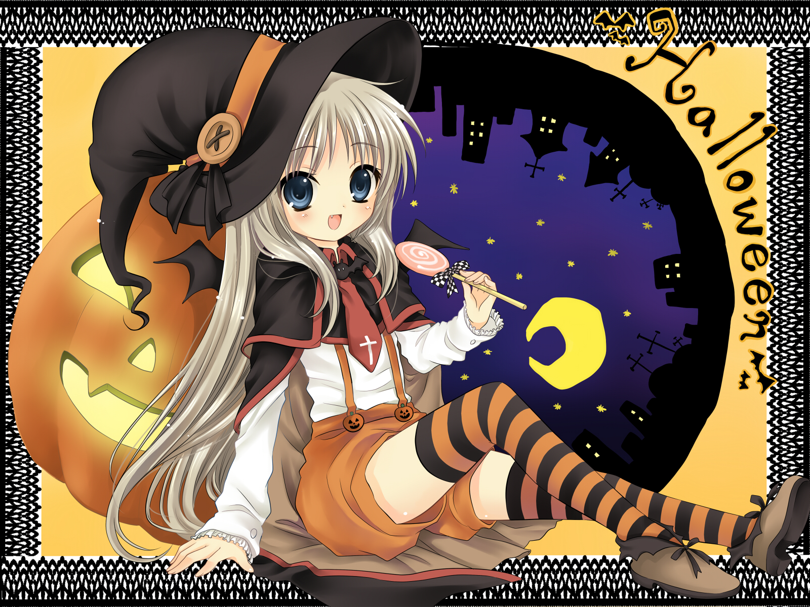 halloween, Hanabana, Tsubomi, Little, Busters , Loli, Noumi, Kudryavka Wallpaper