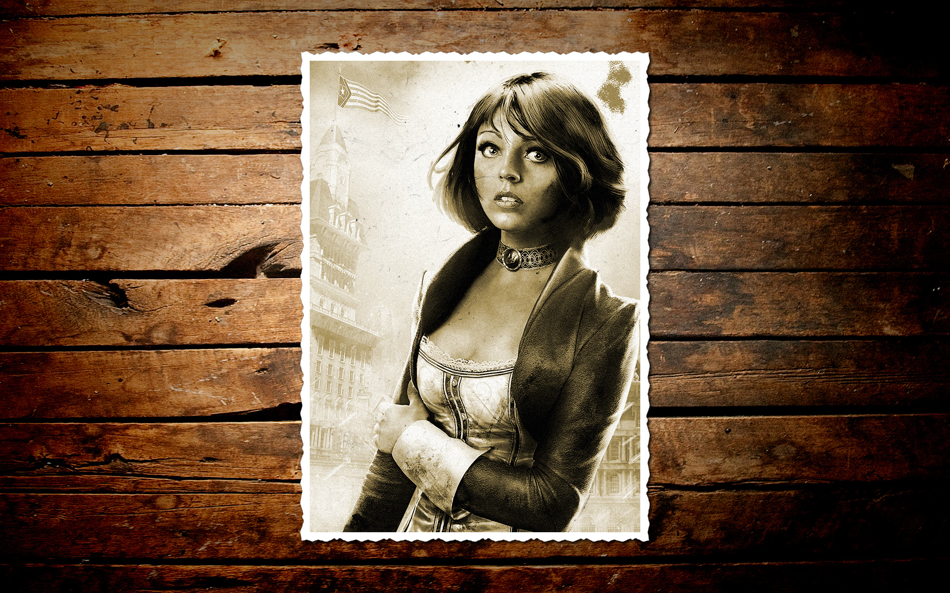 bioshock, Bioshock, Infinite, Photo, Wood, Victorian, Elizabeth Wallpaper