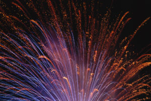 night, Celebration, Fireworks