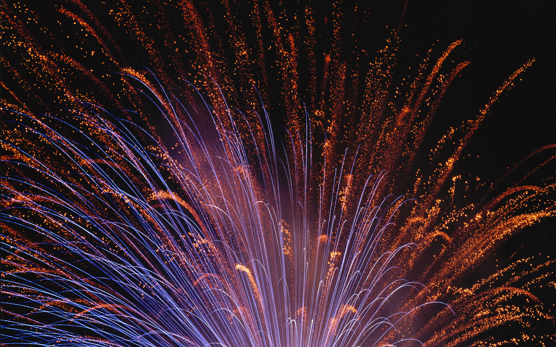 night, Celebration, Fireworks Wallpaper