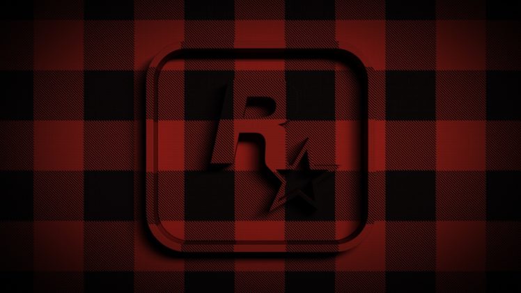 rockstar, Games, Logos, Tartan HD Wallpaper Desktop Background