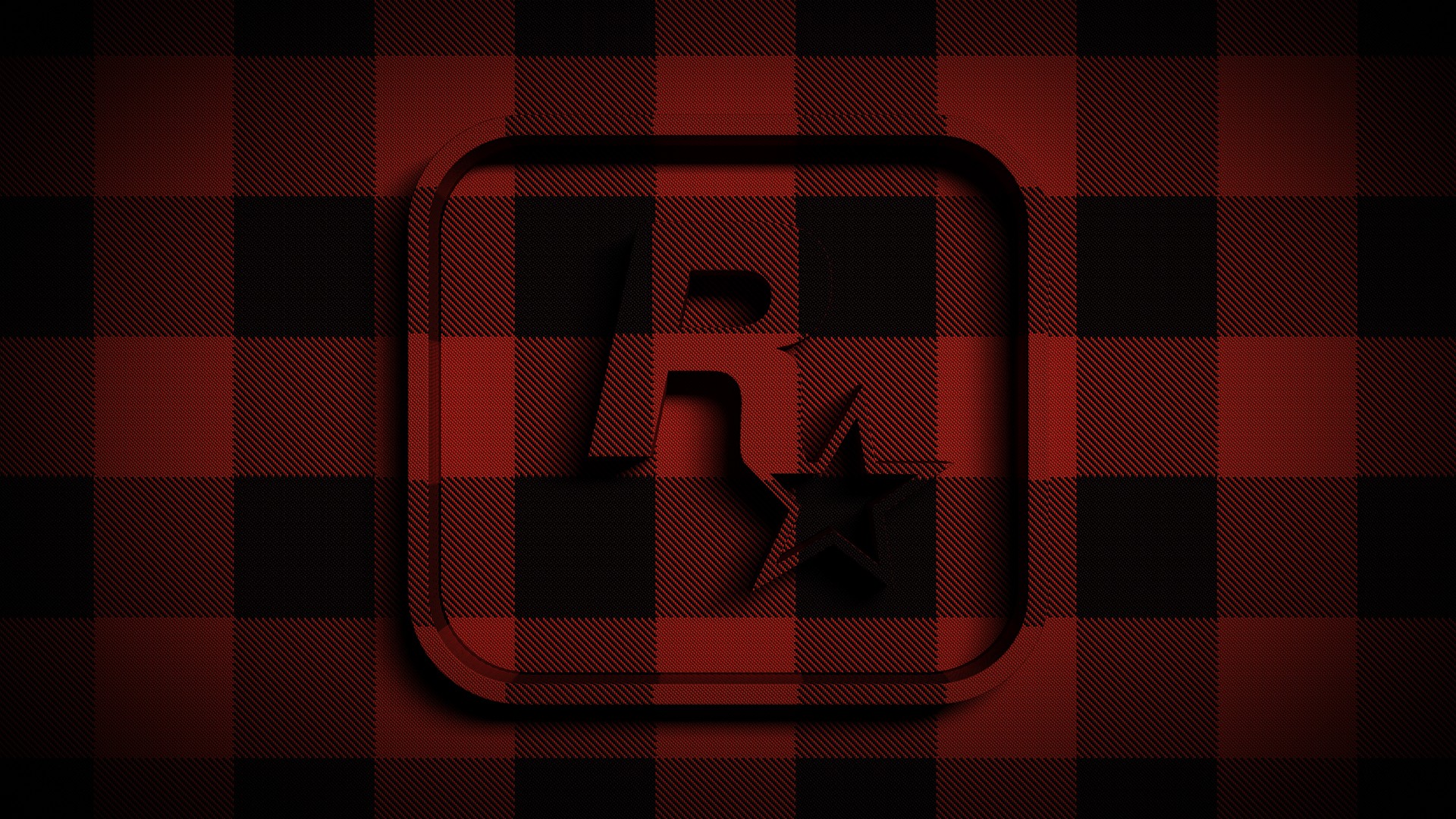 rockstar, Games, Logos, Tartan Wallpaper