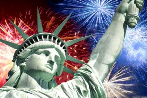 4th, July, Independence, Day, Usa, America, United, States, Holiday, Flag, Poster, Fireworks, Statue, Liberty