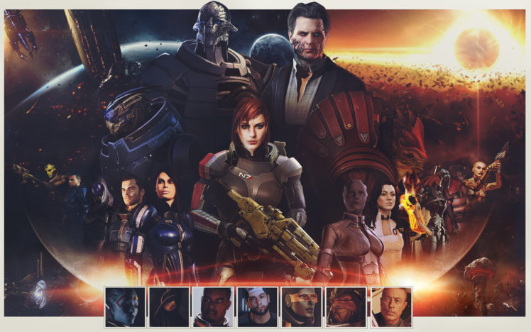 mass, Effect, Sci fi HD Wallpaper Desktop Background