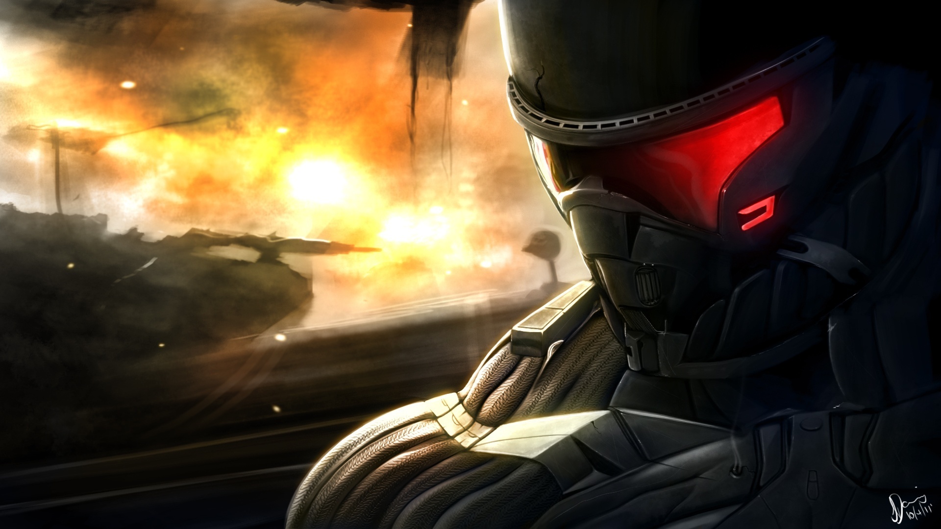 crysis, Sci fi, Weapons Wallpaper