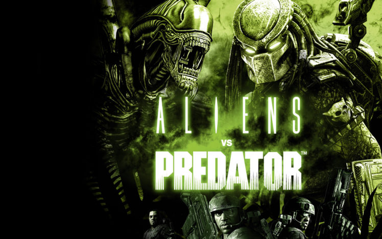 aliens, Vs, , Predator, Games, Sci fi, Alien, Weapons HD Wallpaper Desktop Background
