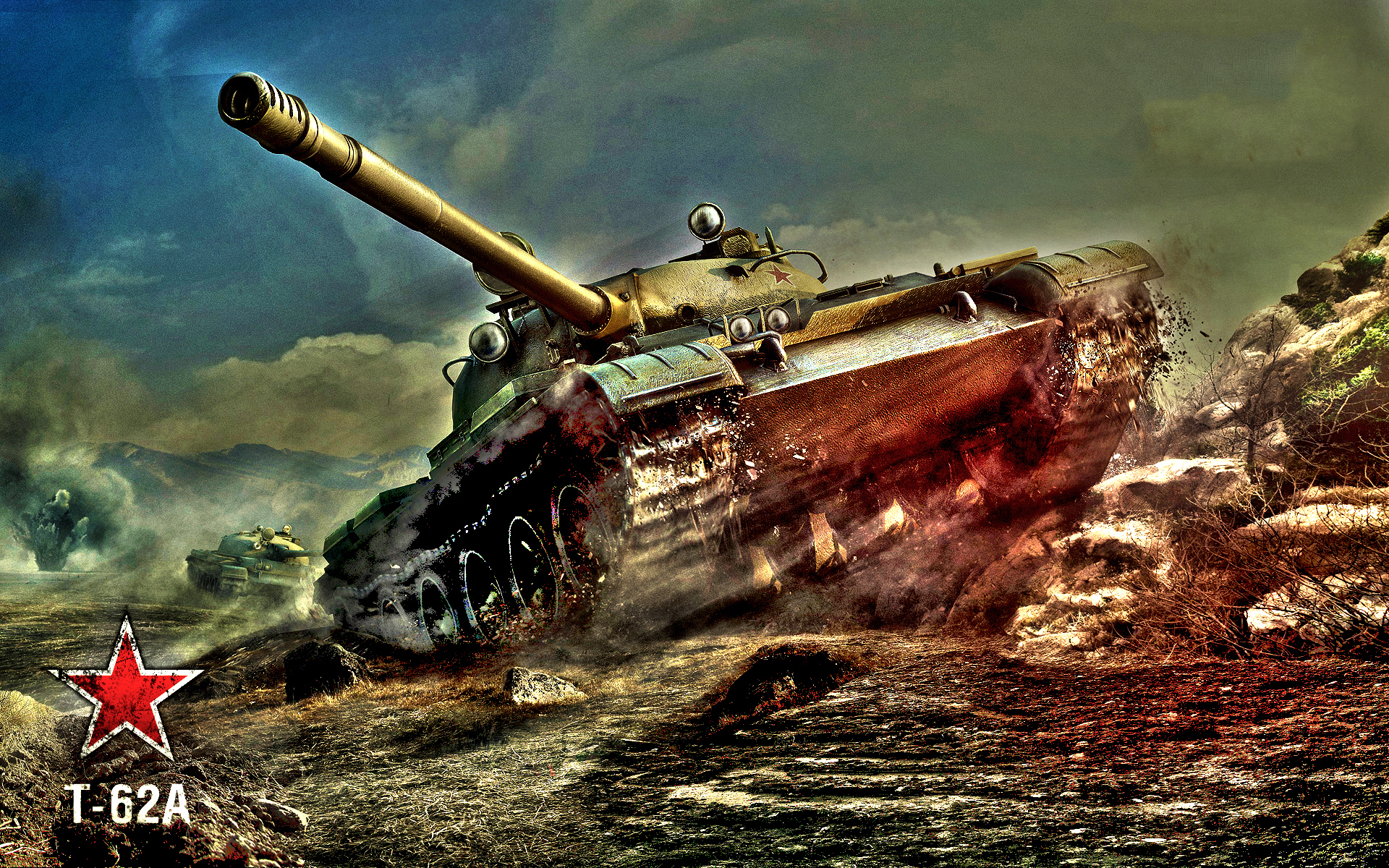 world, Of, Tanks, Tanks, T 62aa, Hdr, Games, Military Wallpaper