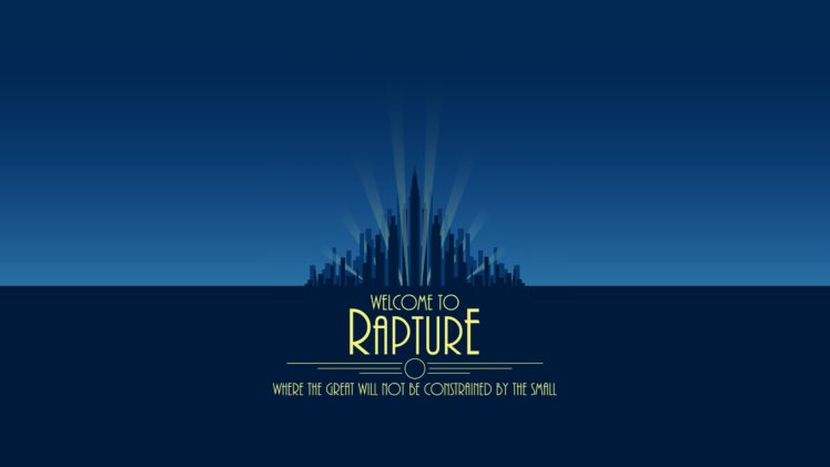 rapture, Bioshock, Blue HD Wallpaper Desktop Background