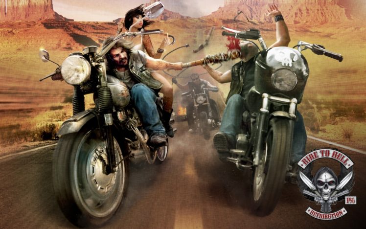trip, Retribution, Bike, Motorcycle, Ride, To, Hell, Biker, Gangster HD Wallpaper Desktop Background