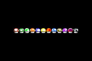 nintendo, Mario, Power, Black, Background