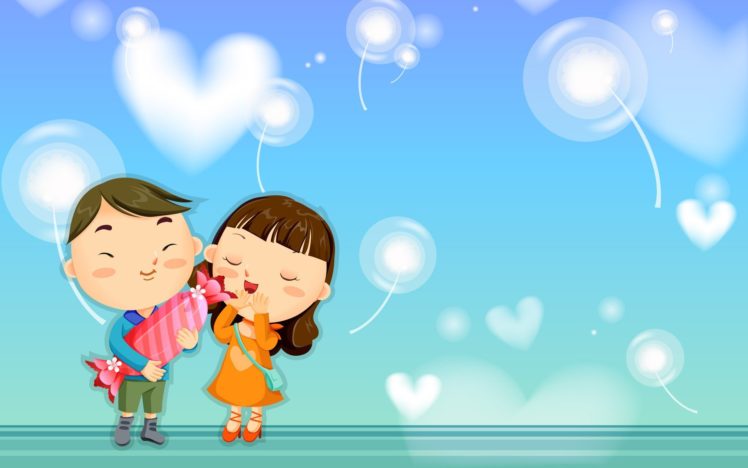 couple, Love, Mood, People, Men, Women, Vector, Asian, Oriental, Vector HD Wallpaper Desktop Background