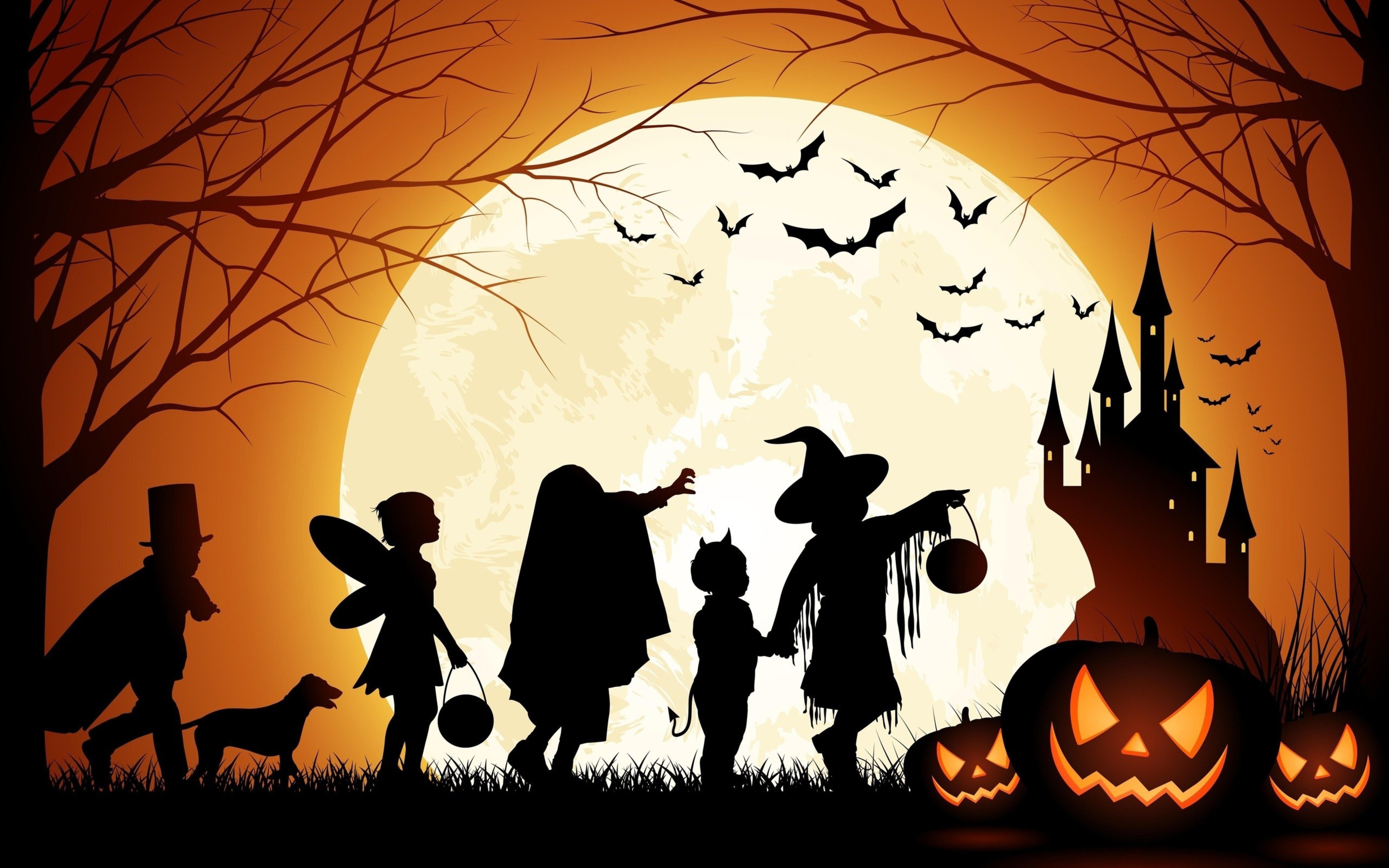 halloween, Spooky, Holiday, Creepy, Dark, Poster Wallpapers HD