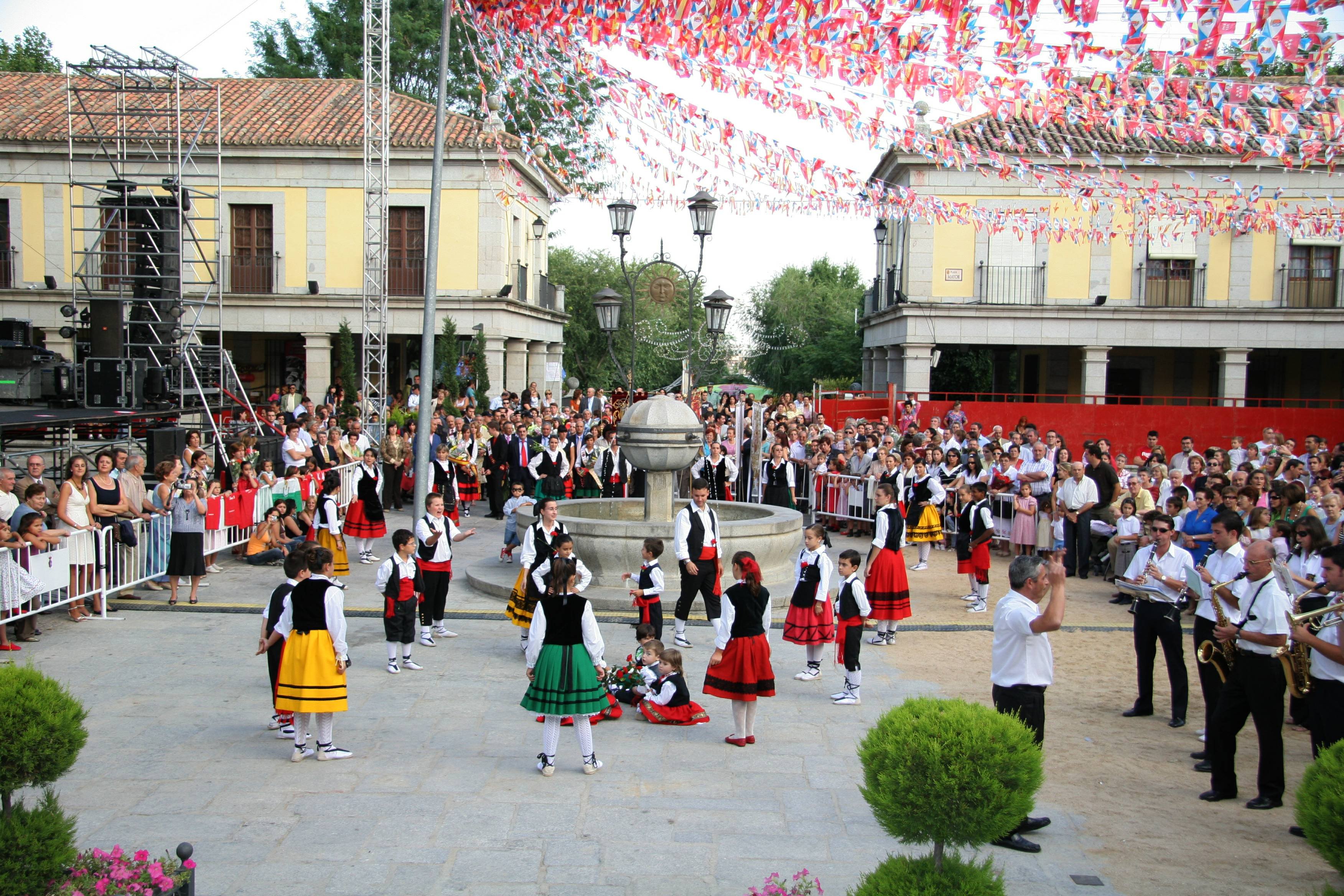 fiestas, Patronales, Pueblos, Bailes Wallpaper