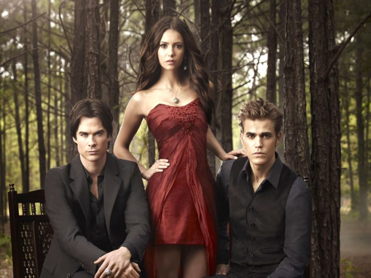 vampire, Diaries, Drama, Fantasy, Drama, Horror, Series, Romance HD Wallpaper Desktop Background