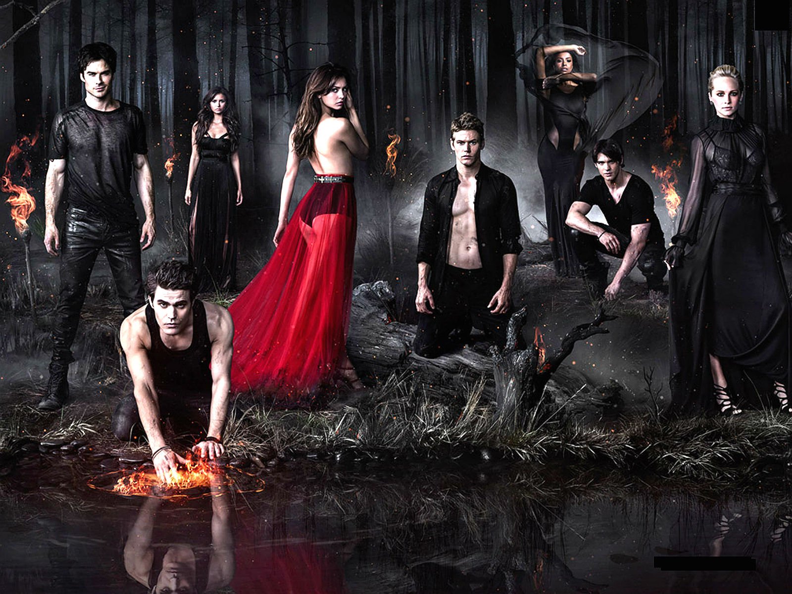 vampire, Diaries, Drama, Fantasy, Drama, Horror, Series, Romance Wallpaper