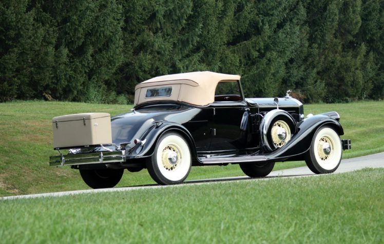 1933, Pierce, Arrow, Twelve, Convertible, Coupe, Roadster, 1242, Luxury, Vintage HD Wallpaper Desktop Background