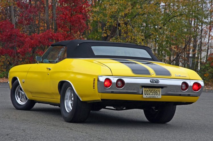 1972, Chevrolet, Chevelle, S s, Hot, Rod, Rods, Custom, Muscle, Classic, Convertible HD Wallpaper Desktop Background