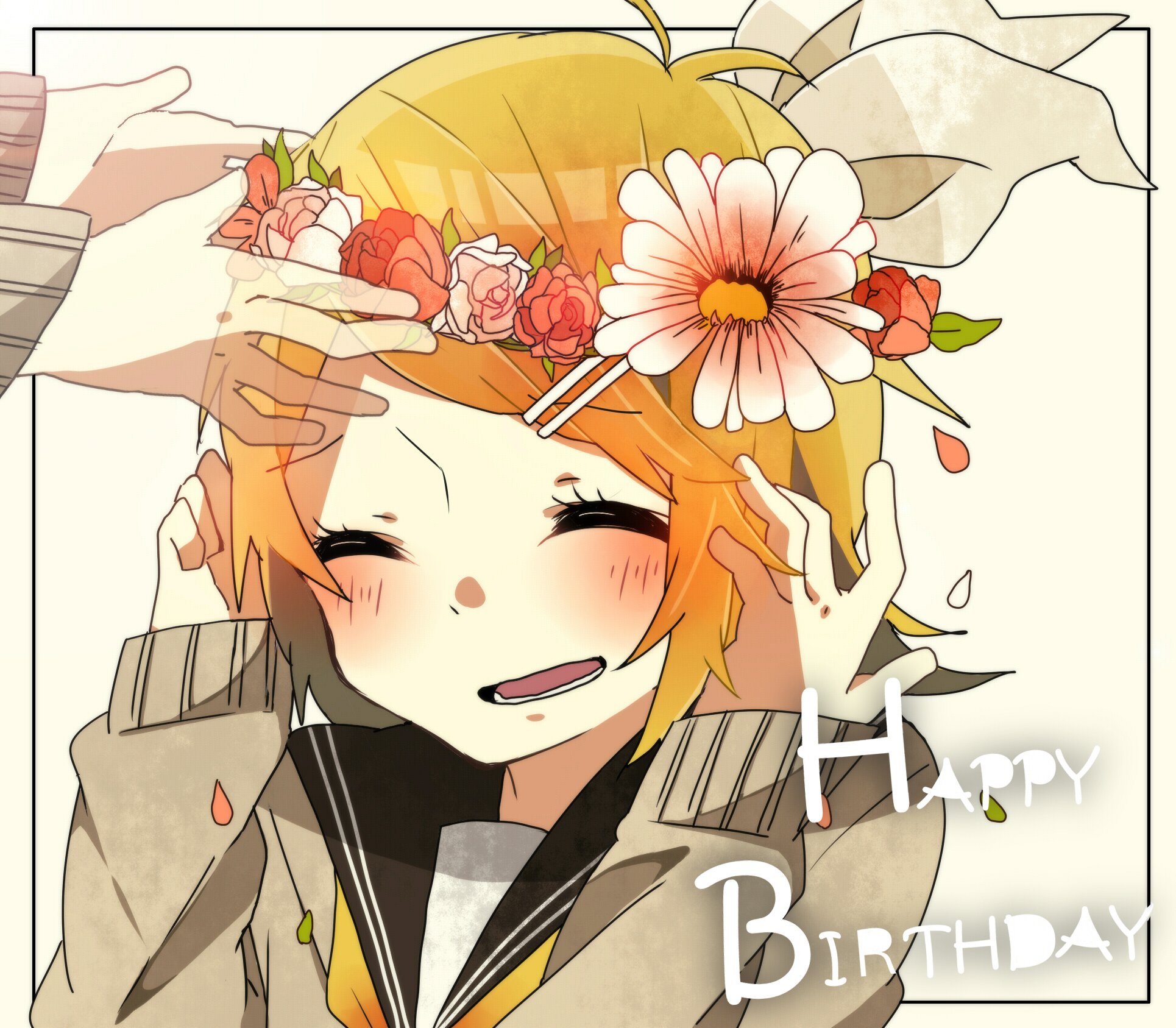 vocaloid, Kagamine, Rin Wallpaper