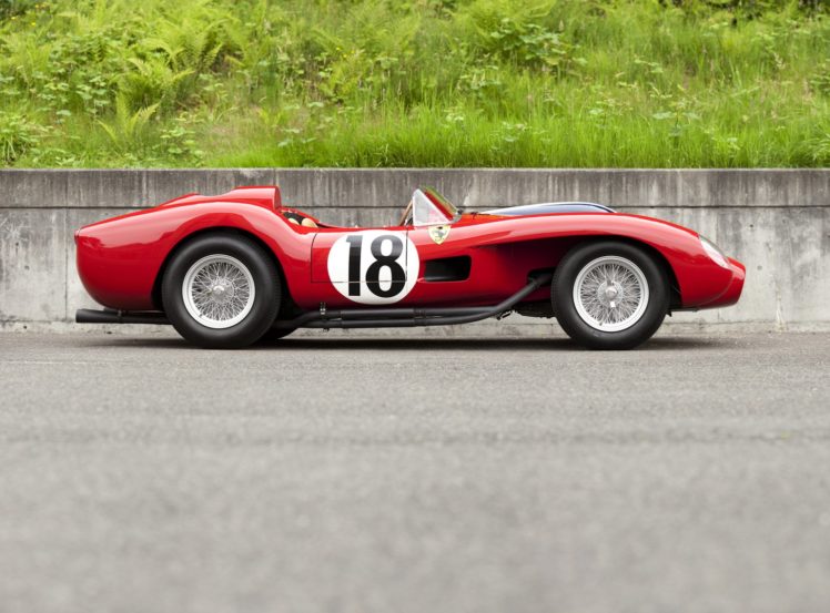 1957, Ferrari, 250, Testa, Rossa, Prototipo, Cars, Classic, Racecars HD Wallpaper Desktop Background