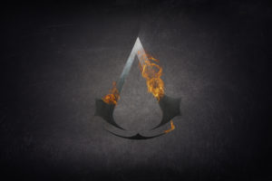 assassin, Assassins, Creed, Fire, Symbol, Logos