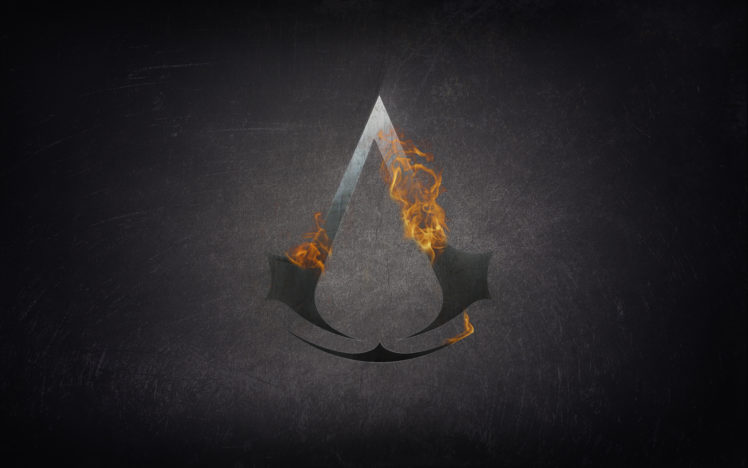 assassin, Assassins, Creed, Fire, Symbol, Logos HD Wallpaper Desktop Background