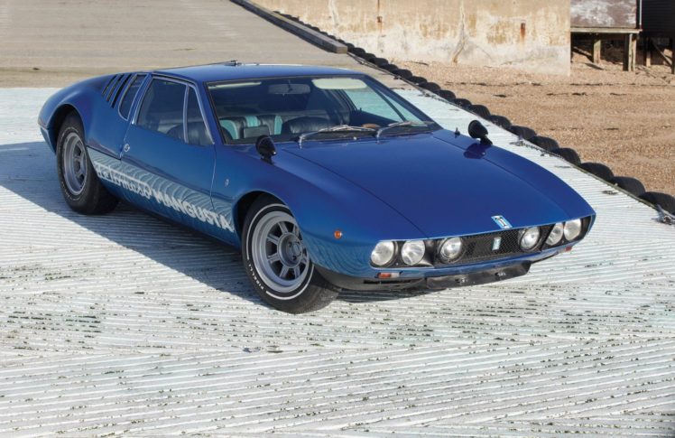 1969, De, Tomaso, Mangusta, Blue, Coupe, Cars, Classic HD Wallpaper Desktop Background