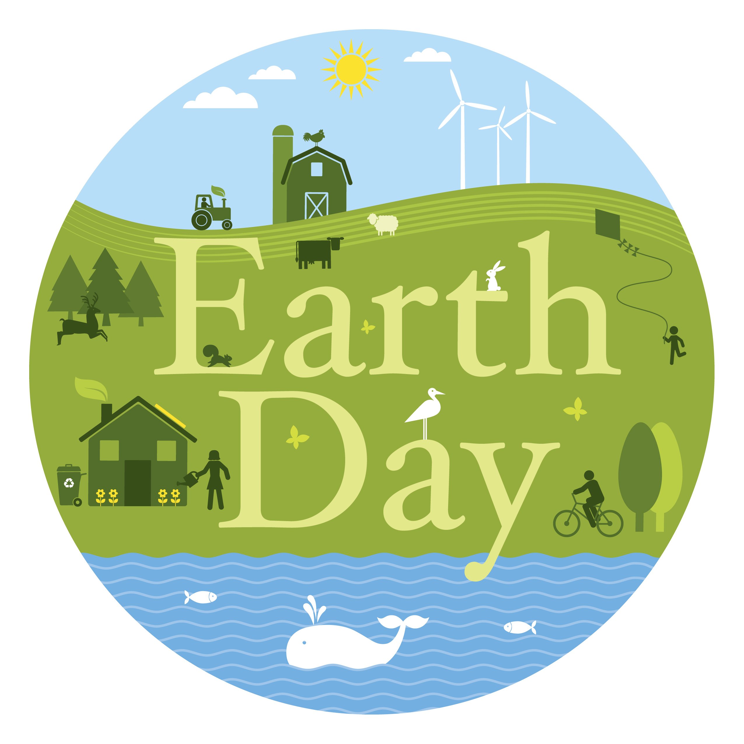 earth, Day, Nature, Earthday, Poster, Holiday, Spring, April,