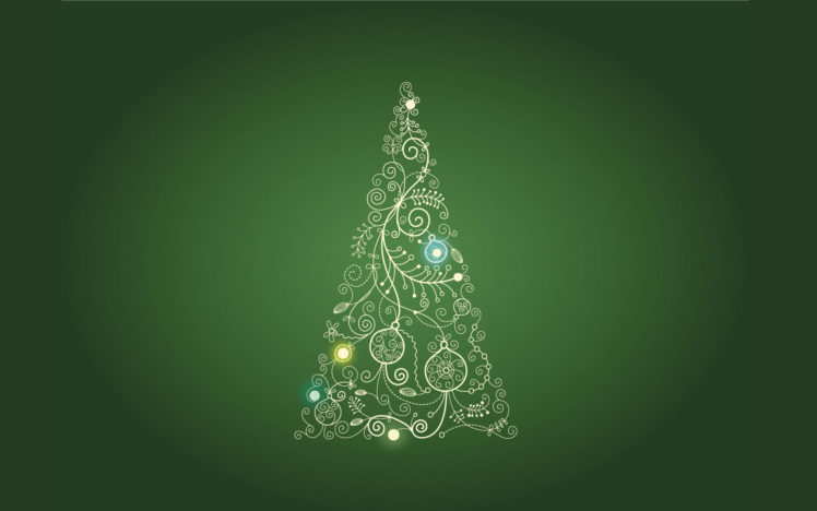 green, Christmas, Trees, Holidays HD Wallpaper Desktop Background