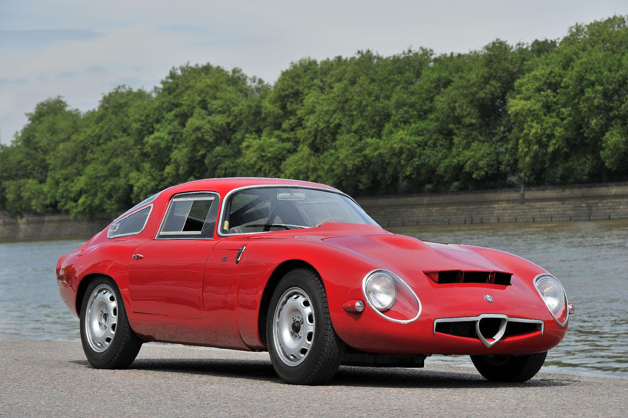 1964, Alfa, Romeo, Tz1, Classic, Old, Original,  02 Wallpaper