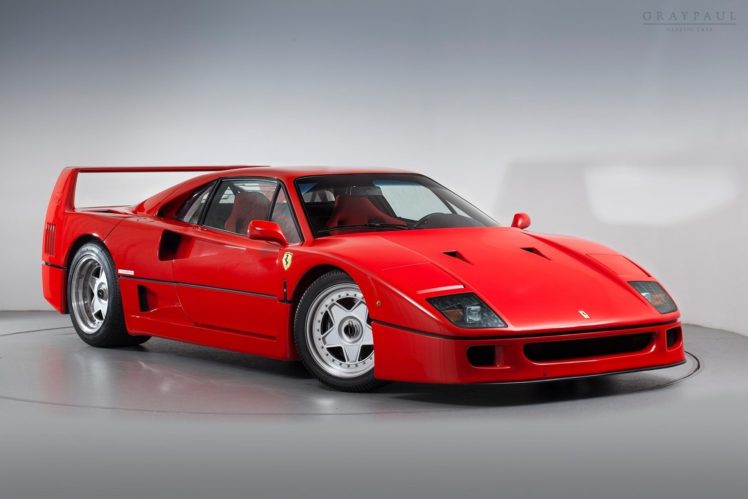1990, Ferrari, F40, Classic, Exotic, Sport, Supercar, Italy,  01 HD Wallpaper Desktop Background