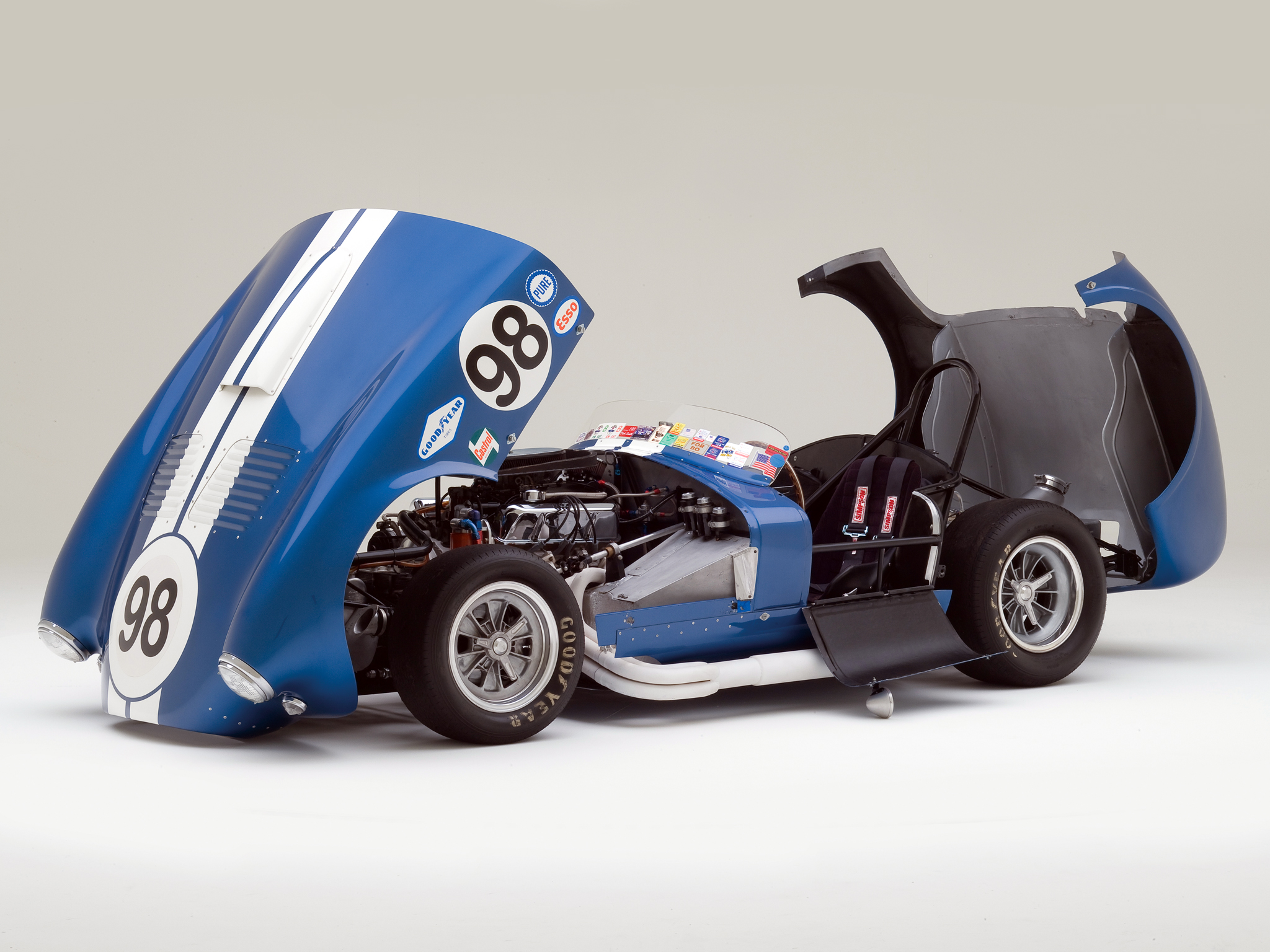 1964, Shelby, Cobra, 427, Prototype, Csx, 2196, Supercar, Supercars, Classic, Muscle, Race, Racing, Engine, Engines Wallpaper