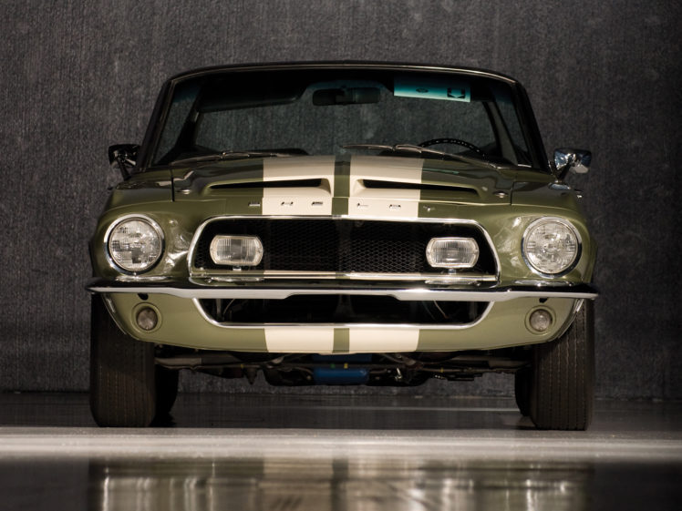 1968, Shelby, Gt500 kr, Gt500, Convertible, Ford, Mustang, Muscle, Classic HD Wallpaper Desktop Background