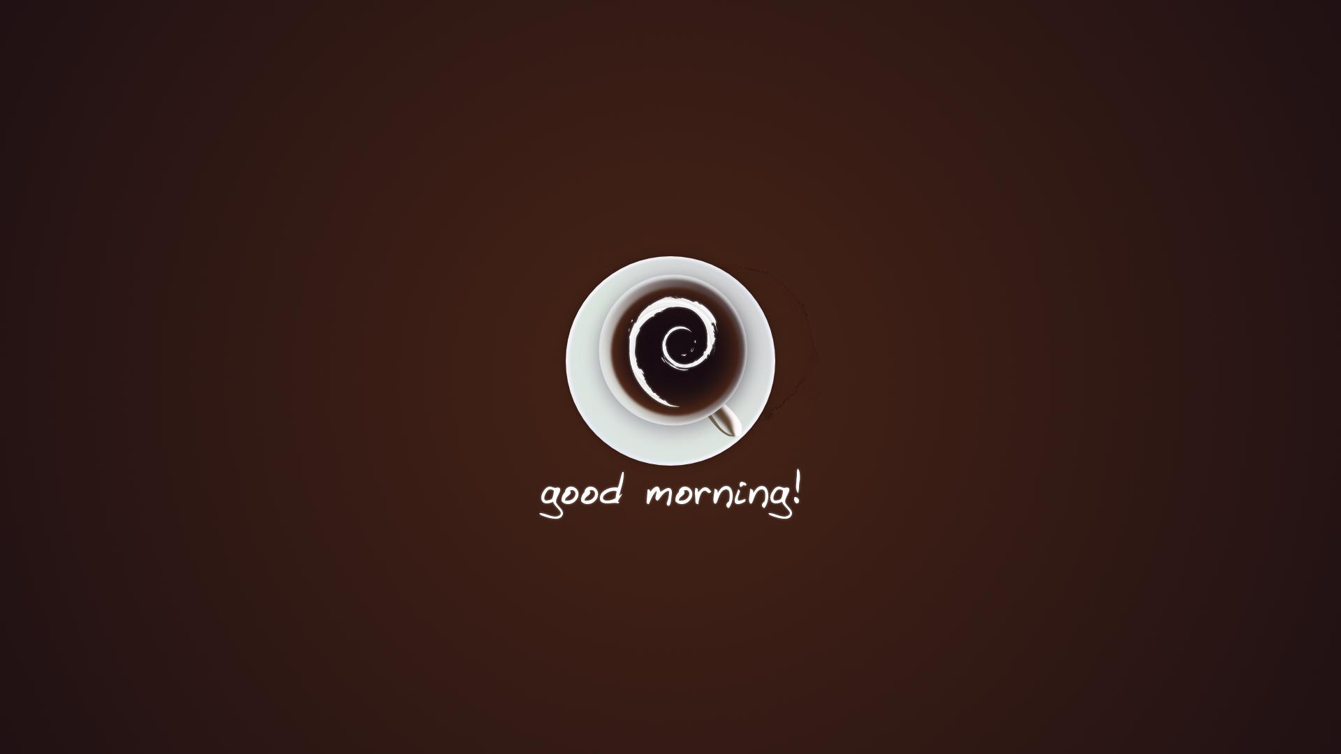 good, Morning, Coffee Wallpaper