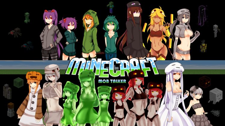 minecraft, Game, Anime HD Wallpaper Desktop Background
