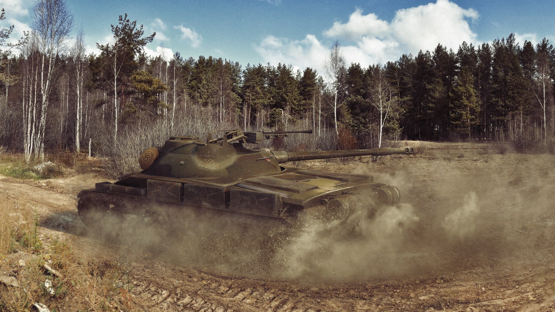 world, Of, Tanks, Forests, Object, 907, Games, Military Wallpaper