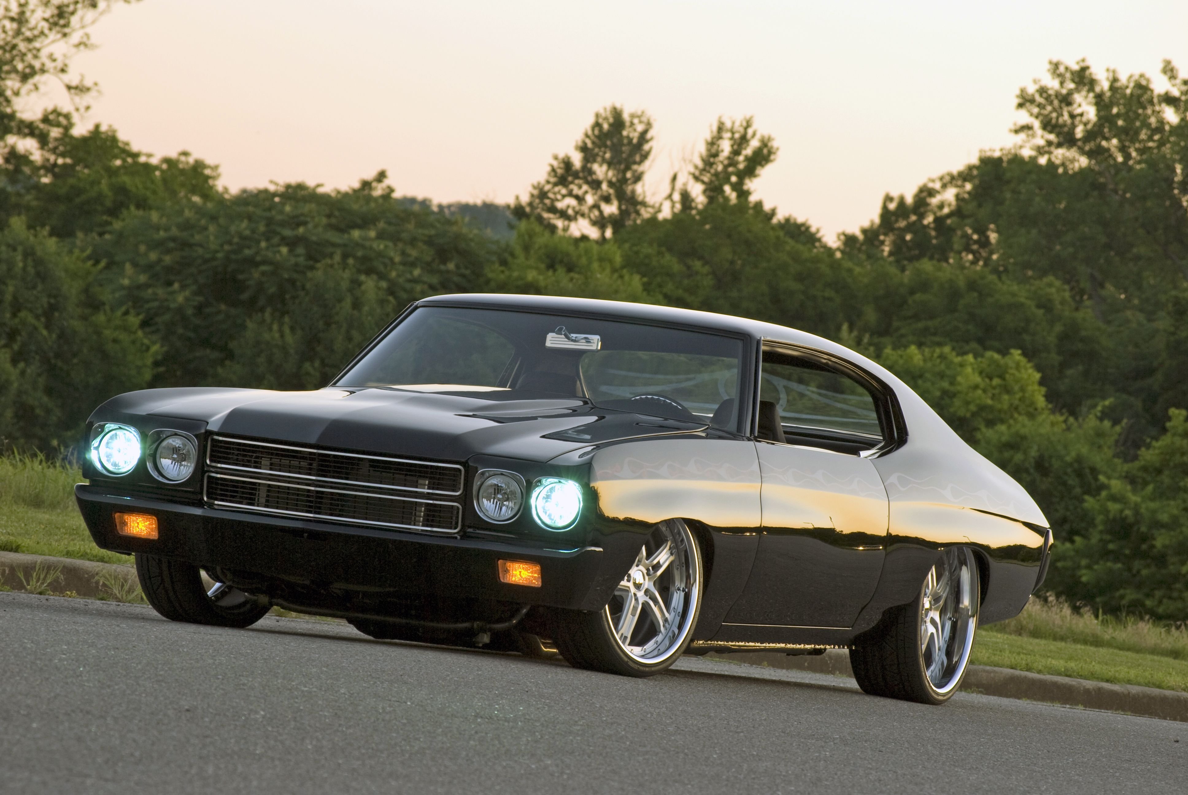 1970, Pro, Touring, Chevy, Chevelle, Cars, Modified Wallpaper