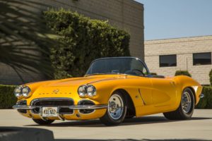 pro, Street, 1962, Chevy, Corvette,  c1 , Cars, Classic, Yellow, Modified